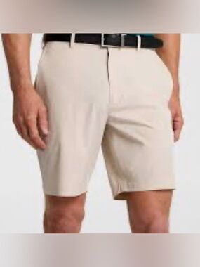Grand Slam performance 9" Active Waistband Stretch Golf Shorts size 42 in khaki